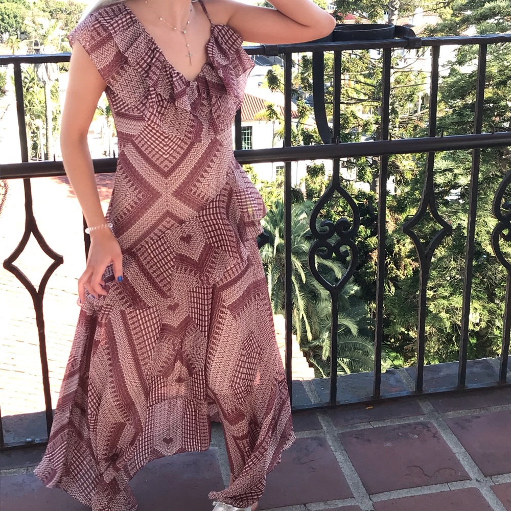 Full length Rebecca Minkoff dress.